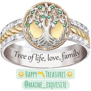 Tree of Life Spiritual Pendent Ring 
Size 6 
Brand NEW